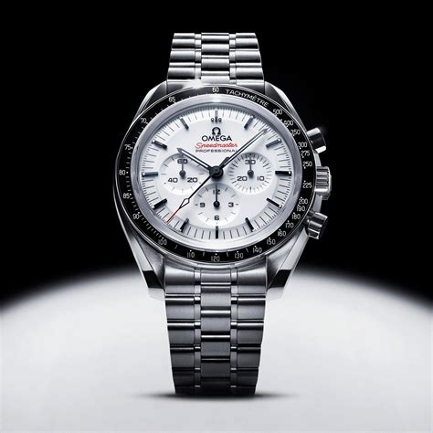 omega black ceramic speedmaster|white dial omega speedmaster moonwatch.